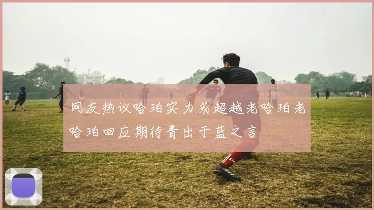 网友热议哈珀实力或超越老哈珀老哈珀回应期待青出于蓝之言
